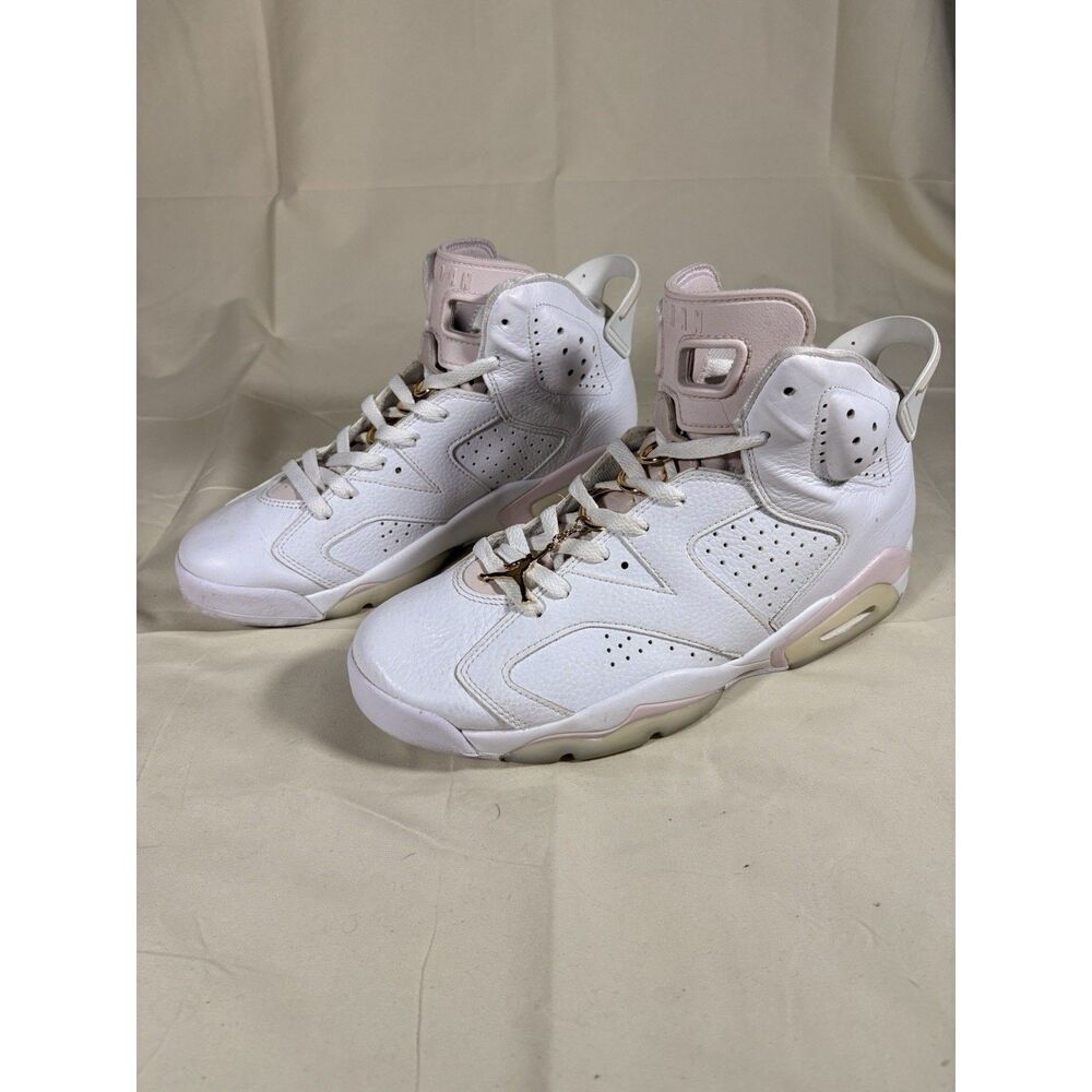 Nike Air Jordan 6 Retro Gold Hoops Size 11W DH9696-100